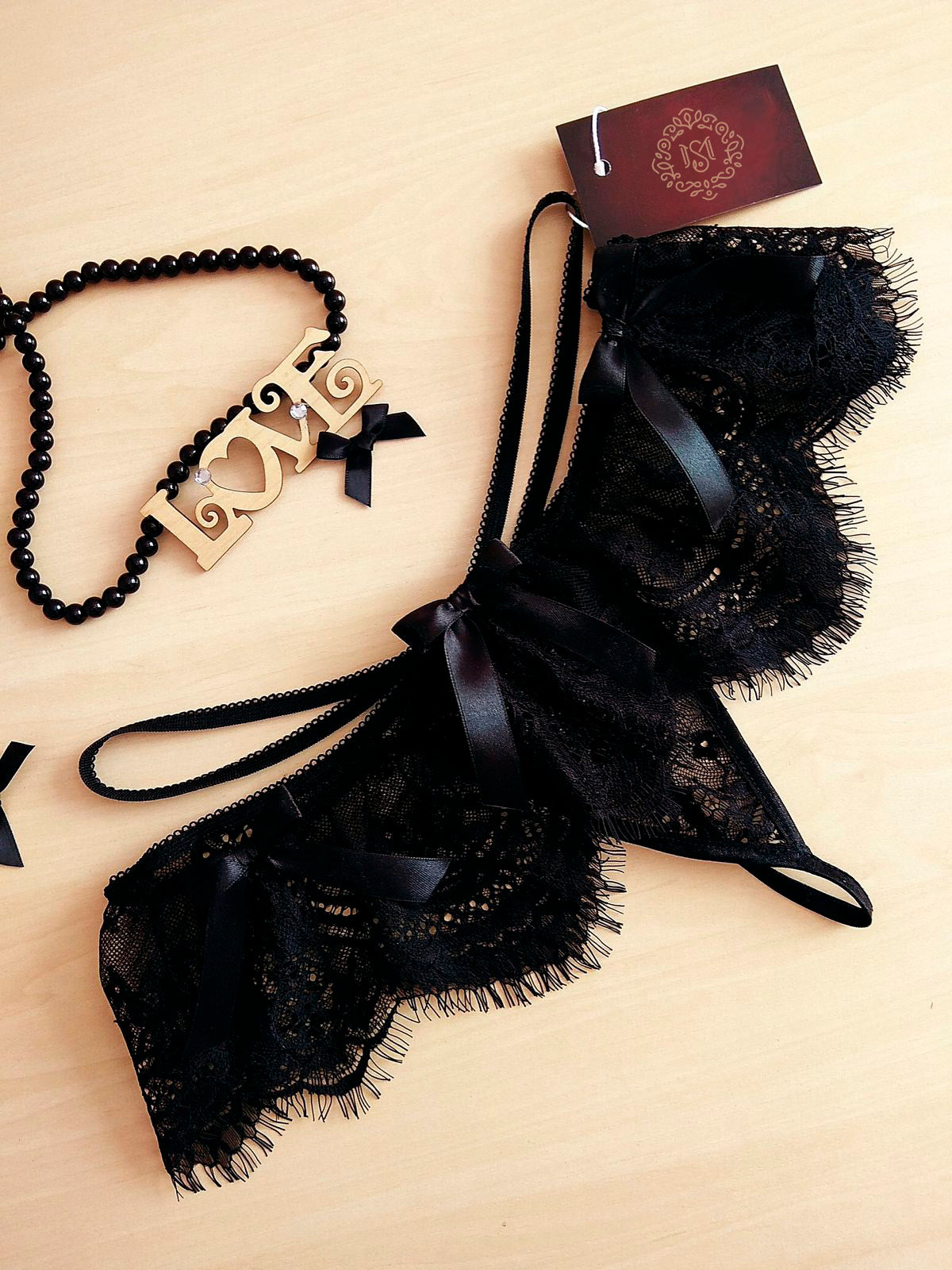 Provocative Lace Panty String