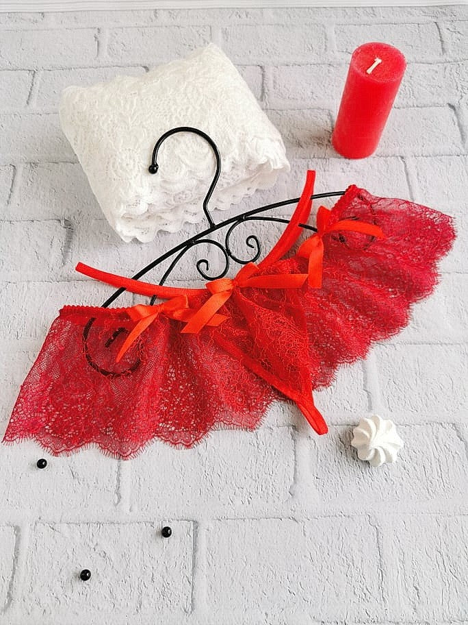 Provocative Lace Panty String