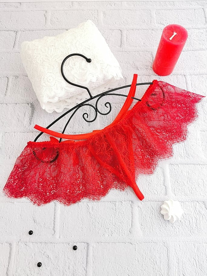 Provocative Lace Panty String