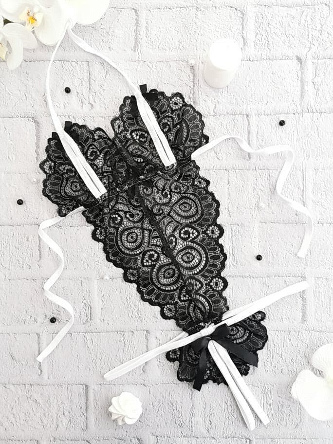 Erotic Lace Bodysuit Teddy Lingerie
