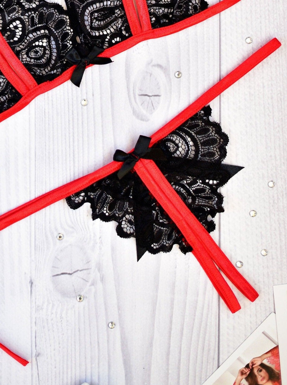 Crotchless Thong Panty