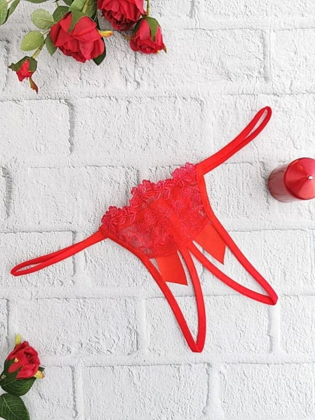 Open Crotch Micro String