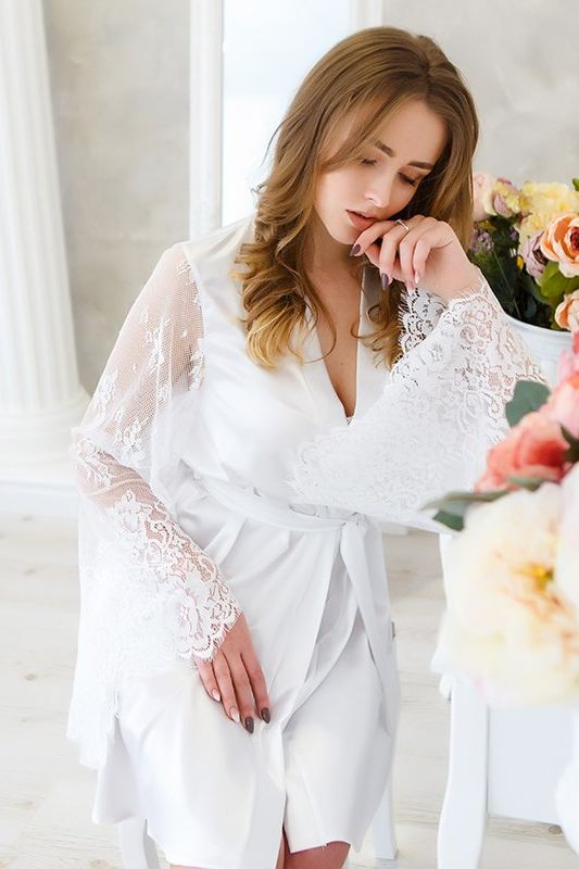 Lace Bridal Robe Collection Shop