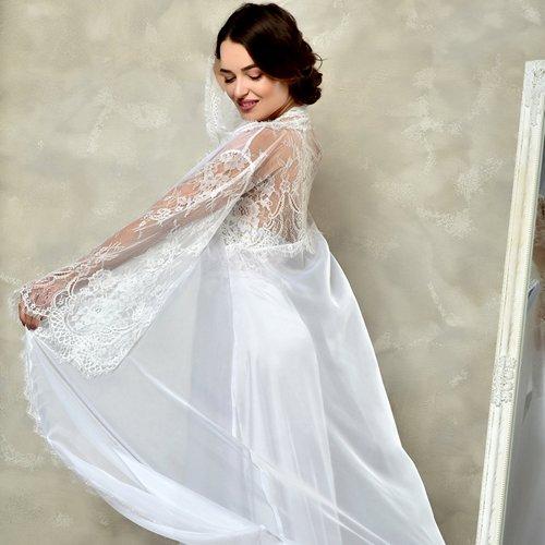 Bridal Peignoir Set Collection: Luxe Wedding Look