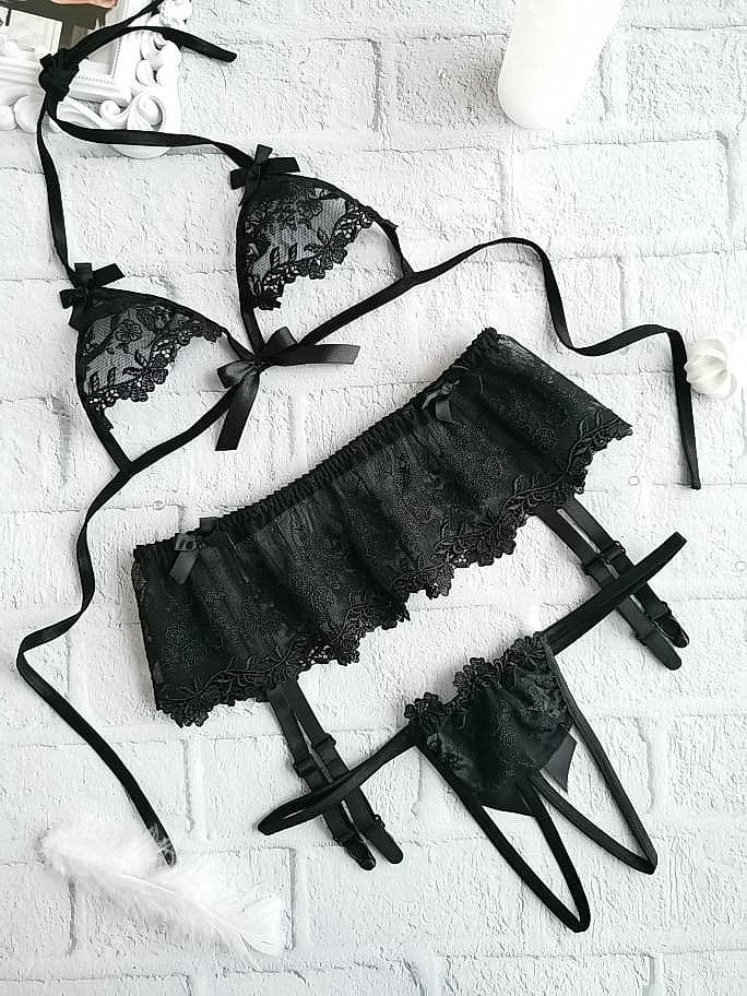 Luxe Lace Lingerie for Special Moments            