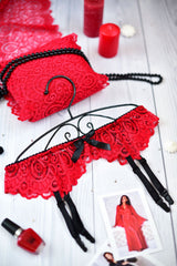 Lace Garter Belt