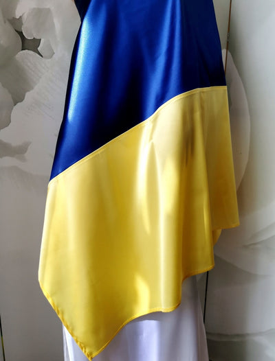 Ukrainian flag from Ukraine Made in Ukraine