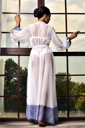 Gift for the Bride: Chiffon Negligee Wedding Night Robe