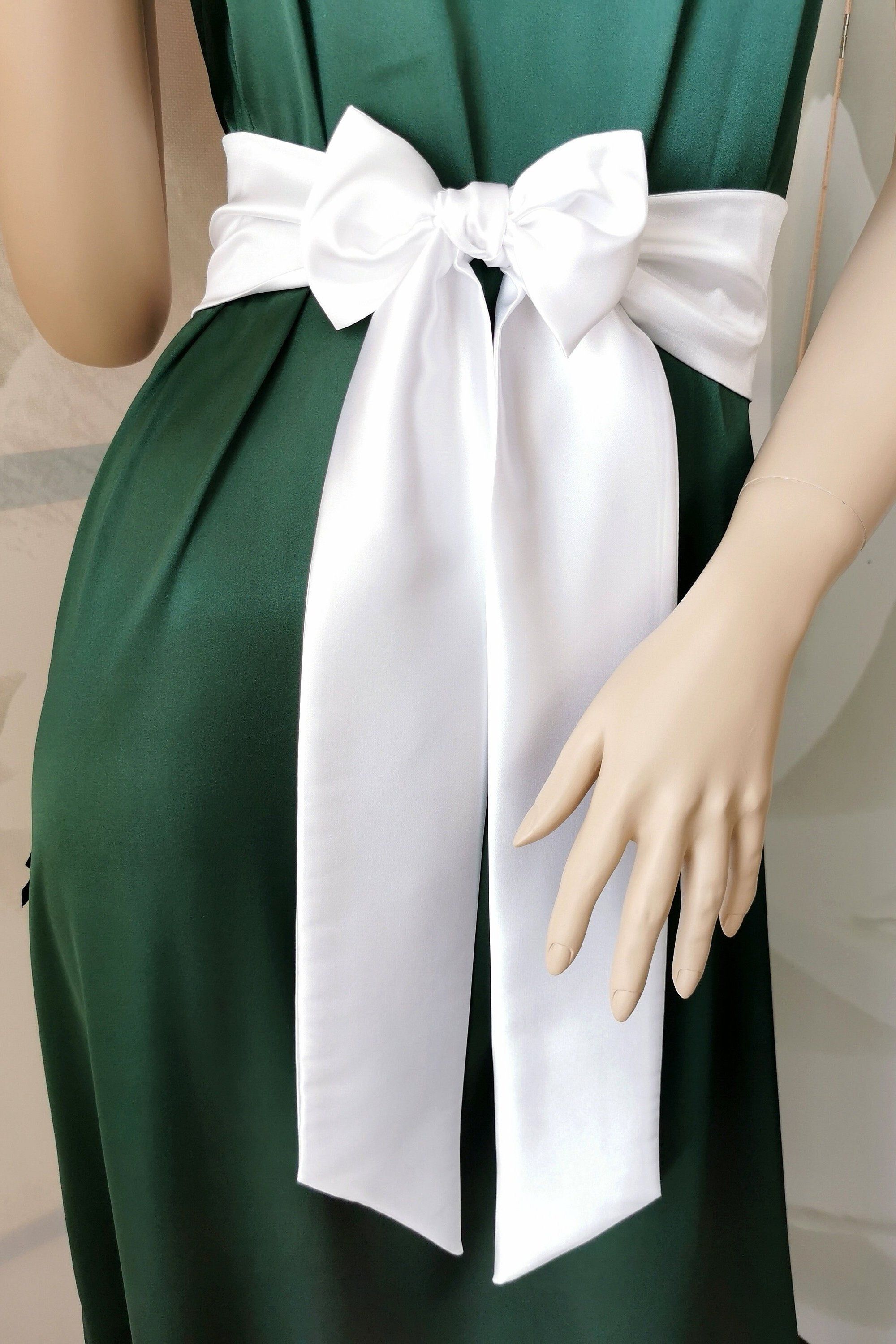 Satin Sash Waist Belt