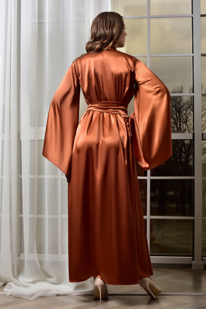 Sensual Bridal Dressing Gown, plus size available