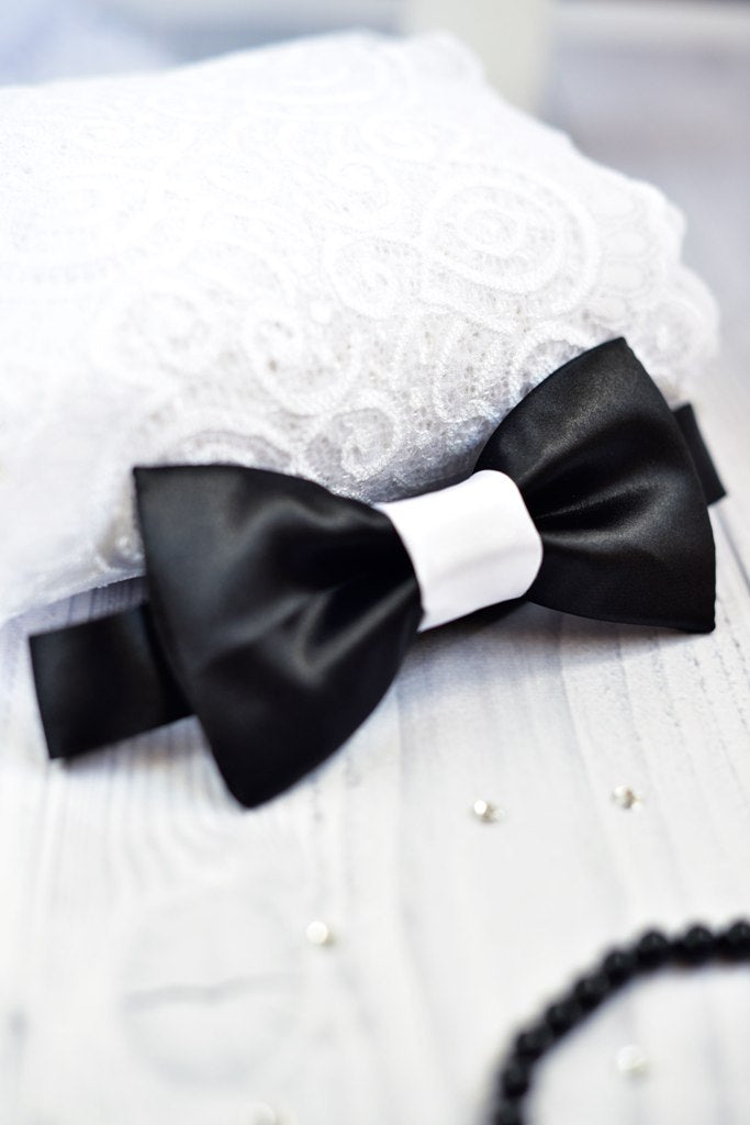 Black Bowtie for a Themed Party