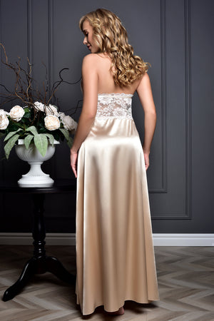 Open Back Bridal Gown - Sexy Lace Lingerie